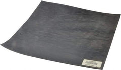 Made in USA - 12" Long, 12" Wide, 1/16" Thick, Buna-N Rubber Foam Sheet - 45 to 55 Durometer, Black, -20 to 180°F, 2,500 psi Tensile Strength, Adhesive Backing, Stock Length - Apex Tool & Supply