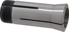 Interstate - 1-1/32 Inch 5C Round Collet - 3.28" Overall Length, 1.041-24 Internal Thread Size, Steel, 0.0005 Inch TIR - Exact Industrial Supply