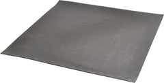 Made in USA - 12" Long, 12" Wide, 1/16" Thick, Neoprene Rubber Foam Sheet - 45 to 55 Durometer, Black, -40 to 225°F, 2,500 psi Tensile Strength, Plain Backing, Stock Length - Apex Tool & Supply