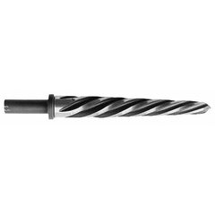 Alvord Polk - 1-1/8" Reamer Diam, 1/2" Diam Straight Shank, 5-9/16" Flute, Construction Reamer - Apex Tool & Supply