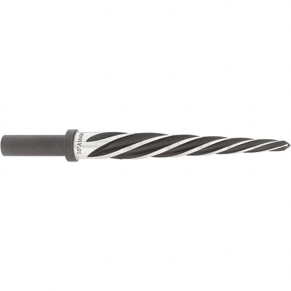 Alvord Polk - 5/8" Reamer Diam, 1/2" Diam Straight Shank, 4-7/8" Flute, Construction Reamer - Apex Tool & Supply