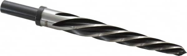 Alvord Polk - 11/16" Reamer Diam, 1/2" Diam Straight Shank, 5-5/16" Flute, Construction Reamer - Apex Tool & Supply