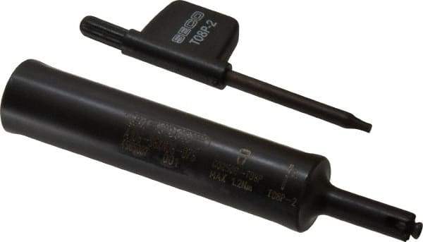 Seco - 3.52" OAL, 5/8" Shank Diam, SGXN Indexable Boring Bar - LCEX08.. Insert, Screw Holding Method - Apex Tool & Supply