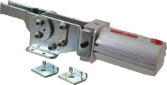 De-Sta-Co - 390 Lb Inner Hold Capacity, Horiz Mount, Air Power Hold-Down Toggle Clamp - 1/8 NPT Port, 145 Max psi, 90° Bar Opening, 39.62mm Height Under Bar - Apex Tool & Supply