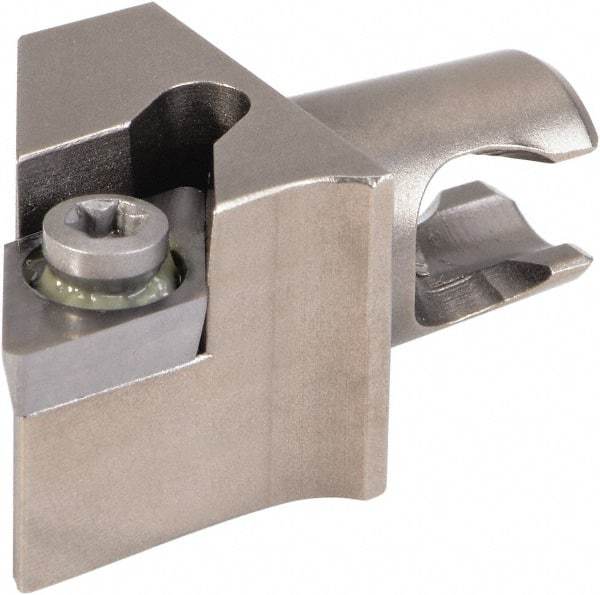 Kennametal - Right Hand Cut, Size KM16, DC..11T308 Insert Compatiblity, Modular Turning & Profiling Cutting Unit Head - 10mm Ctr to Cutting Edge, 20mm Head Length - Apex Tool & Supply