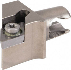 Kennametal - Right Hand Cut, Size KM16, DC..11T308 Insert Compatiblity, Modular Turning & Profiling Cutting Unit Head - 10mm Ctr to Cutting Edge, 20mm Head Length - Apex Tool & Supply