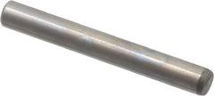 Value Collection - 1/8" Diam x 1" Pin Length Alloy Steel Oversized Dowel Pin - C 50-58 Hardness, 3,200 Lb Breaking Strength, 1 Beveled & 1 Rounded End - Apex Tool & Supply