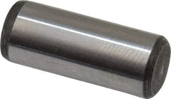 Value Collection - 1/4" Diam x 5/8" Pin Length Alloy Steel Oversized Dowel Pin - C 50-58 Hardness, 12,800 Lb Breaking Strength, 1 Beveled & 1 Rounded End - Apex Tool & Supply