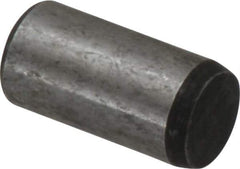 Value Collection - 3/8" Diam x 3/4" Pin Length Alloy Steel Oversized Dowel Pin - C 50-58 Hardness, 28,700 Lb Breaking Strength, 1 Beveled & 1 Rounded End - Apex Tool & Supply