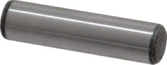 Value Collection - 3/8" Diam x 1-1/2" Pin Length Alloy Steel Oversized Dowel Pin - C 50-58 Hardness, 28,700 Lb Breaking Strength, 1 Beveled & 1 Rounded End - Apex Tool & Supply