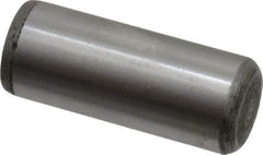 Value Collection - 1/2" Diam x 1-1/4" Pin Length Alloy Steel Oversized Dowel Pin - C 50-58 Hardness, 51,000 Lb Breaking Strength, 1 Beveled & 1 Rounded End - Apex Tool & Supply