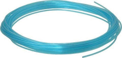 Coilhose Pneumatics - 1/16" ID x 1/8" OD, 50' Long, Polyurethane Tube - Trans Blue, 233 Max psi, -60 to 200°F - Apex Tool & Supply
