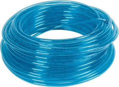 Coilhose Pneumatics - 0.16" ID x 1/4" OD, 100' Long, Polyurethane Tube - Trans Blue, 148 Max psi, -60 to 200°F - Apex Tool & Supply