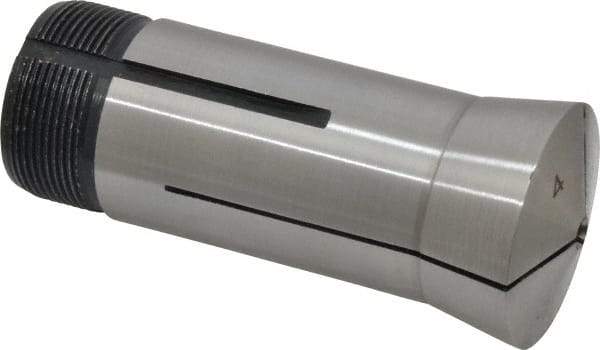 Interstate - 4 mm 5C Round Collet - 1.047-24 Internal Thread Size, Steel - Exact Industrial Supply
