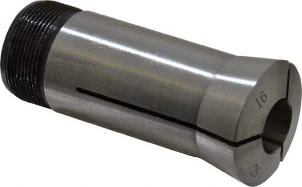 Interstate - 16 mm 5C Round Collet - 1.047-24 Internal Thread Size, Steel - Exact Industrial Supply