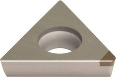 Sumitomo - NU-TPGA1.81.50.5 Grade BN2000 PCBN Turning Insert - Uncoated, 60° Triangle, 7/32" Inscr Circle, 3/32" Thick, 0.0078" Corner Radius - Apex Tool & Supply