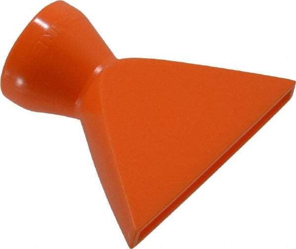 Loc-Line - 1/2" Hose Inside Diam x 2-1/2" Nozzle Diam, Coolant Hose Nozzle - For Use with Loc-Line Modular Hose System, 2 Pieces - Apex Tool & Supply