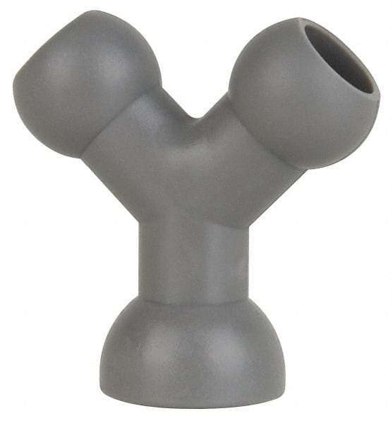 Cedarberg - 1/4" Hose Inside Diam, Coolant Hose Y-Fitting - Female to Female, for Use with Snap Together Hose System, 2 Pieces - Apex Tool & Supply