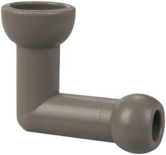 Cedarberg - 1/4" Hose Inside Diam, Coolant Hose Elbow - Female to Male, for Use with Snap Together Hose System, 2 Pieces - Apex Tool & Supply