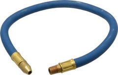Coilhose Pneumatics - 24" Hose Length, 1/4" Nozzle Diam, 3/8" Hose ID, Coolant Hose - 1/4" NPT For Mist Coolant Systems - Apex Tool & Supply