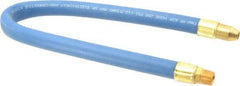 Coilhose Pneumatics - 24" Hose Length, 3/8" Nozzle Diam, 1/2" Hose ID, Coolant Hose - 3/8" NPT For Mist Coolant Systems - Apex Tool & Supply