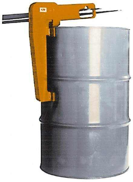 Made in USA - 3,000 Lb Load Capacity, 55 Gal Drum Lifter - For 55 Gal Drums - Apex Tool & Supply
