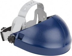 3M - Thermoplastic Ratchet Adjusted Headgear - Blue - Apex Tool & Supply