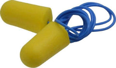 3M - Disposable, Corded, 32 dB Earplugs - Yellow, 200 Pairs - Apex Tool & Supply