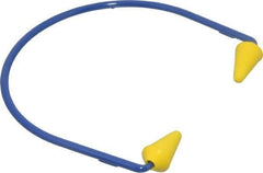 3M - Reusable, Banded, 20 dB, Cone Earplugs - Yellow - Apex Tool & Supply