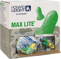 Howard Leight - Disposable, Corded, 30 dB, Contoured and T Shape Earplugs - Green, 100 Pairs - Apex Tool & Supply