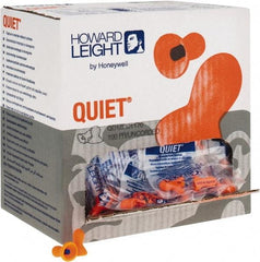 Howard Leight - Reusable, Corded, 26 dB, Taper Flare Earplugs - Orange, 100 Pairs - Apex Tool & Supply