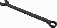 Proto - 15mm 12 Point Offset Combination Wrench - 15° Offset Angle, 9-5/32" OAL, Steel, Black Finish - Apex Tool & Supply
