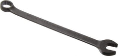 Proto - 20mm 12 Point Offset Combination Wrench - 15° Offset Angle, 11-13/32" OAL, Steel, Black Finish - Apex Tool & Supply