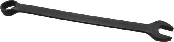 Proto - 24mm 12 Point Combination Wrench - 15° Offset Angle, 12-7/8" OAL, Steel, Black Finish - Apex Tool & Supply