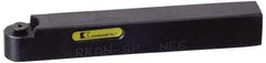 Kennametal - RKA, Neutral Cut, 0° Lead Angle, 1/2" Shank Height x 7/16" Shank Width, Negative Rake Indexable Turning Toolholder - 3-1/2" OAL, RD 8P Insert Compatibility, Series Kendex - Apex Tool & Supply