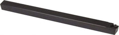 Kennametal - SCAC, Right Hand Cut, 10° Lead Angle, 3/8" Shank Height x 3/8" Shank Width, Neutral Rake Indexable Turning Toolholder - 6" OAL, CC..21.5. Insert Compatibility, Series Screw-On - Apex Tool & Supply