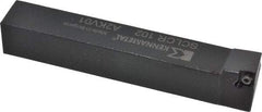 Kennametal - SCLC, Right Hand Cut, 5° Lead Angle, 5/8" Shank Height x 5/8" Shank Width, Neutral Rake Indexable Turning Toolholder - 4" OAL, CC..21.5. Insert Compatibility, Series Screw-On - Apex Tool & Supply