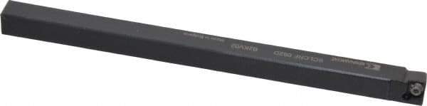 Kennametal - SCLC, Right Hand Cut, 5° Lead Angle, 3/8" Shank Height x 3/8" Shank Width, Neutral Rake Indexable Turning Toolholder - 6" OAL, CC..21.5. Insert Compatibility, Series Screw-On - Apex Tool & Supply