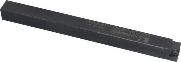 Kennametal - SCLC, Right Hand Cut, 5° Lead Angle, 1/2" Shank Height x 1/2" Shank Width, Neutral Rake Indexable Turning Toolholder - 6" OAL, CC..21.5. Insert Compatibility, Series Screw-On - Apex Tool & Supply