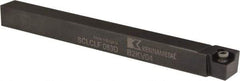 Kennametal - SCLC, Left Hand Cut, 5° Lead Angle, 1/2" Shank Height x 1/2" Shank Width, Neutral Rake Indexable Turning Toolholder - 6" OAL, CC..32.5. Insert Compatibility, Series Screw-On - Apex Tool & Supply