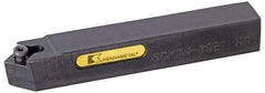 Kennametal - SCMC, Neutral Cut, 0° Lead Angle, 5/8" Shank Height x 5/8" Shank Width, Neutral Rake Indexable Turning Toolholder - 4" OAL, CC..32.5. Insert Compatibility, Series Screw-On - Apex Tool & Supply