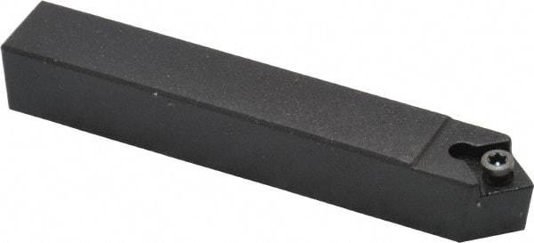 Kennametal - SCMC, Neutral Cut, 0° Lead Angle, 3/8" Shank Height x 3/8" Shank Width, Neutral Rake Indexable Turning Toolholder - 2-1/2" OAL, CC..21.5. Insert Compatibility, Series Screw-On - Apex Tool & Supply