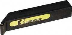 Kennametal - SRGC, Right Hand Cut, 25mm Shank Height x 25mm Shank Width, Neutral Rake Indexable Turning Toolholder - 150mm OAL, RC..0802M0 Insert Compatibility, Series Screw-On - Apex Tool & Supply