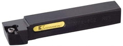 Kennametal - SCRP, Right Hand Cut, 15° Lead Angle, 3/8" Shank Height x 3/8" Shank Width, Positive Rake Indexable Turning Toolholder - 2-1/2" OAL, CP..21.5. Insert Compatibility, Series Screw-On - Apex Tool & Supply