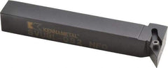 Kennametal - SVUB, Left Hand Cut, 3° Lead Angle, 1/2" Shank Height x 1/2" Shank Width, Neutral Rake Indexable Turning Toolholder - 3-1/2" OAL, VB..22. Insert Compatibility, Series Screw-On - Apex Tool & Supply