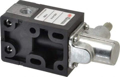 ARO/Ingersoll-Rand - 0.195 CV Rate & 7.5 CFM 3 Way Air Valve - One-Way Clockwise, Spring Return, 150 Max psi - Apex Tool & Supply