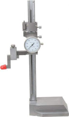 Value Collection - 6" Stainless Steel Dial Height Gage - 0.001" Graduation, Dial Display - Apex Tool & Supply