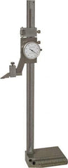 Value Collection - 12" Stainless Steel Dial Height Gage - 0.001" Graduation, Dial Display - Apex Tool & Supply