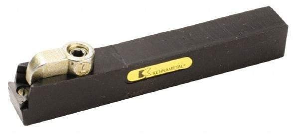 Kennametal - CTCP, Neutral Cut, 0° Lead Angle, 25mm Shank Height x 20mm Shank Width, Positive Rake Indexable Turning Toolholder - 150mm OAL, TP..2204.. Insert Compatibility, Series Kendex - Apex Tool & Supply