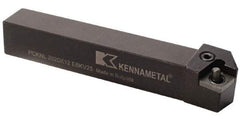 Kennametal - PCKN, Right Hand Cut, 15° Lead Angle, 25mm Shank Height x 25mm Shank Width, Negative Rake Indexable Turning Toolholder - 150mm OAL, CN..1204.. Insert Compatibility, Series Kenlever - Apex Tool & Supply